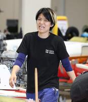 遠藤エミ＝ボートレース徳山（撮影・中田匡峻）