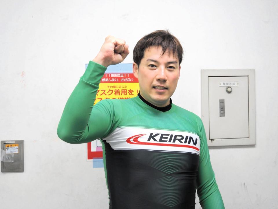 　１８年６月松戸以来のＳ級優勝を達成した片折亮太