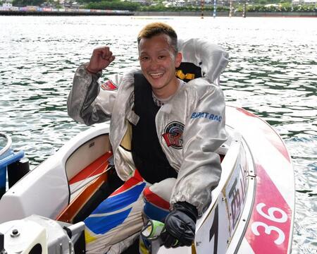 　優勝した西山貴浩