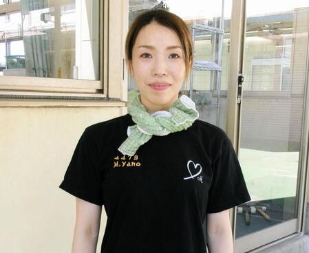 　初日は白星発進を決めた矢野真梨菜