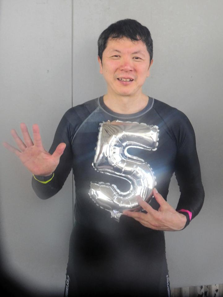 通算５００勝を達成した浦山一栄