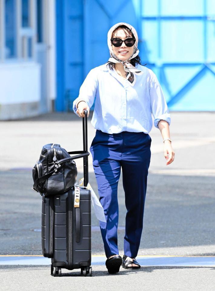 　前検入りする今井美亜