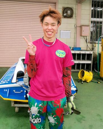 　４カドまくりで白星発進を決めた坂本一真