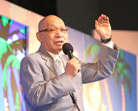 　トークショーで大谷翔平攻略法を話す落合博満氏