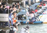 　水神祭をおこなった山口真喜子