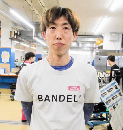 　回り足を修正して上位を狙う尾上雅也