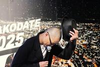 　トークショーを行う松岡昌宏