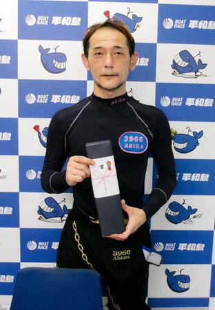 　４カドまくりで平和島Ｖ５を決めた作間章