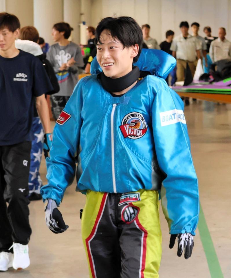 　Ｇ１初戦でいきなり白星を勝ち取った石本裕武