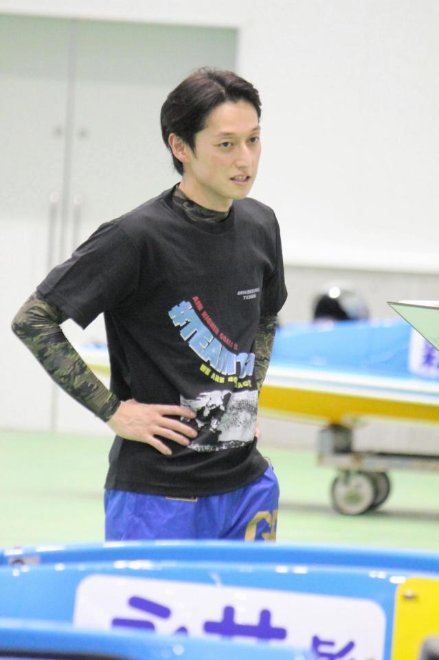 　大会連覇の懸かる河合佑樹