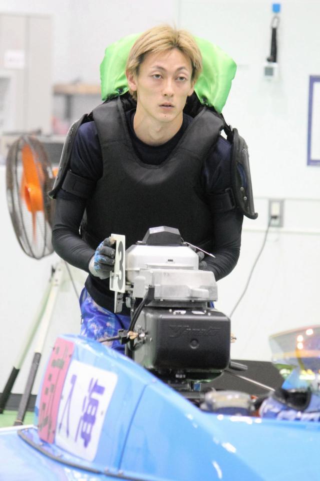 ターン回りを求めて調整を続ける入海馨