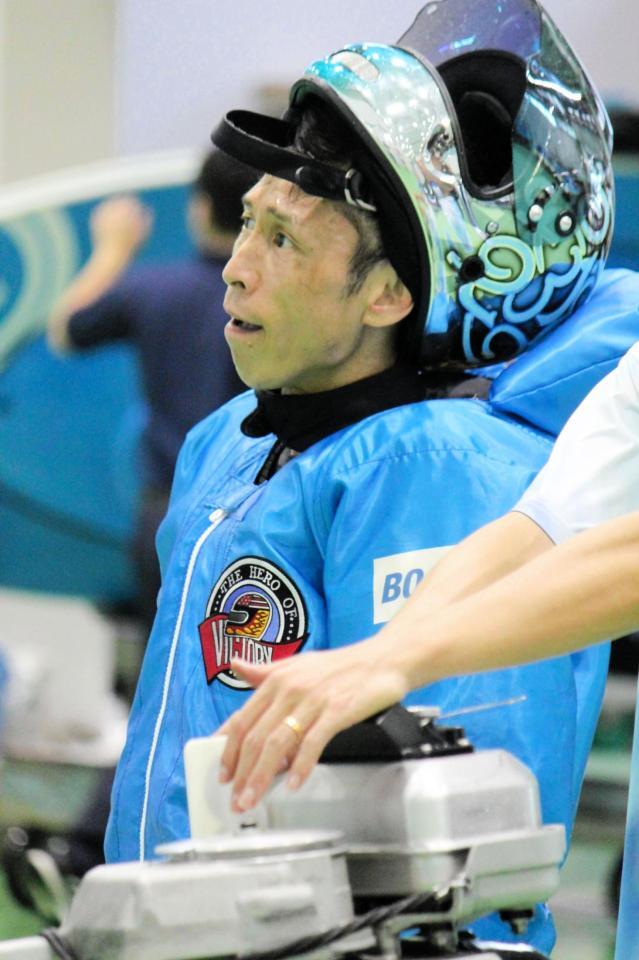 　得点率トップに立つ池田浩二