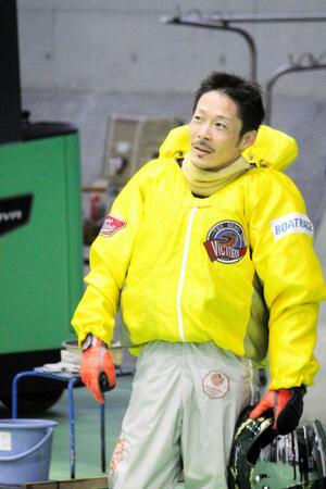 水面巧者ぶりを見せている松田大志郎