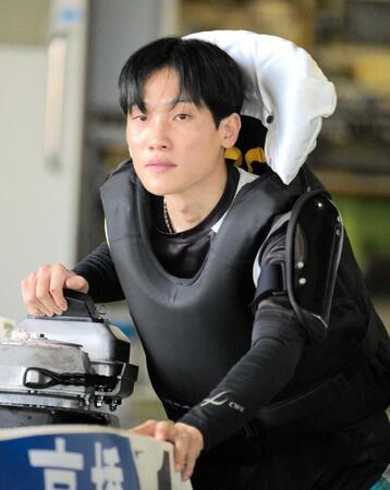 　２日目を終えて３、１、１着とまとめる高橋竜矢