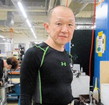 　前節優勝機を引き当てた小川知行