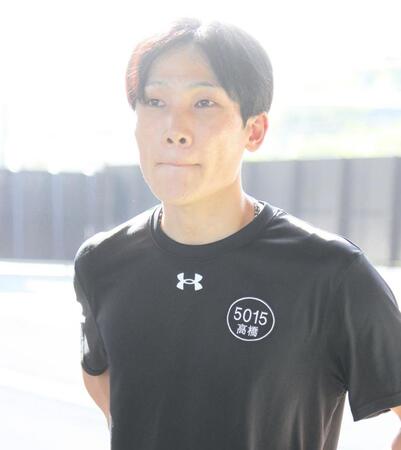 　地元で予選突破を決めた高橋竜矢