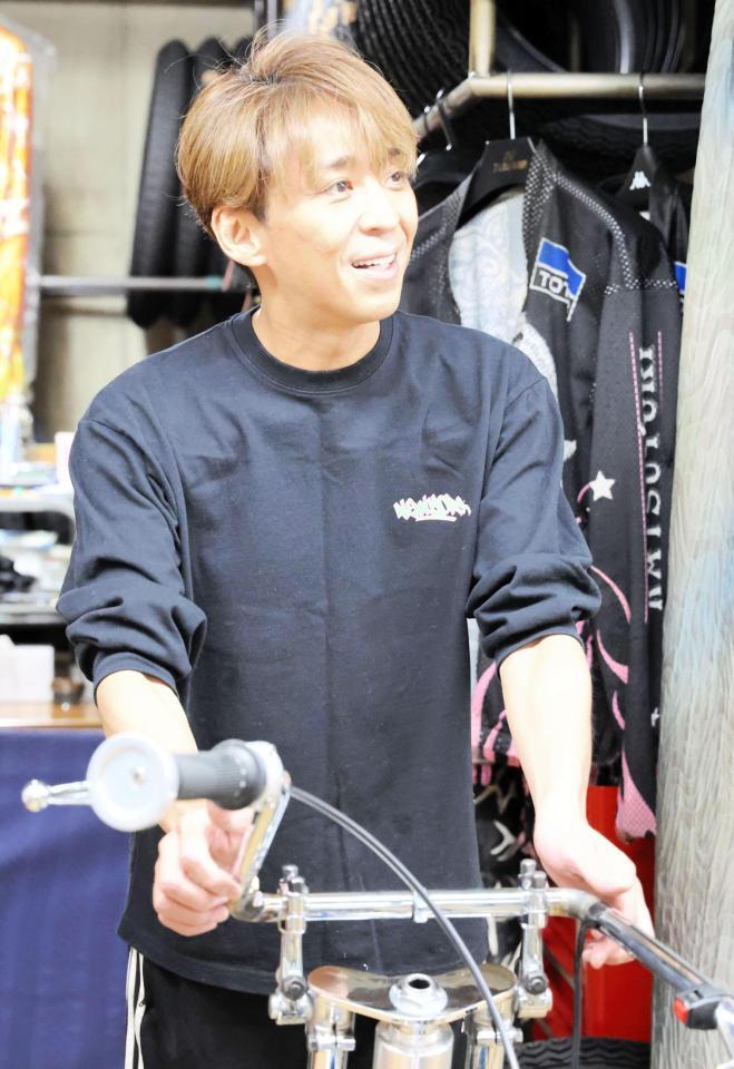 　クランクを新品に替えて巻き返しを図る森且行