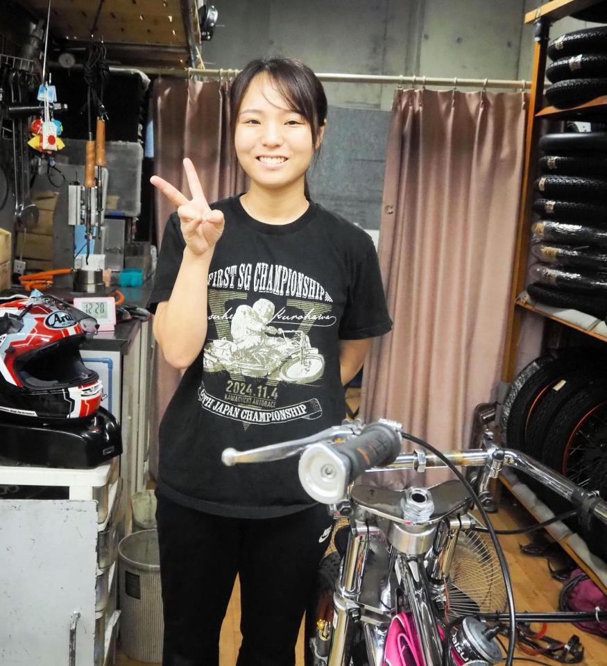 　２節連続優勝を狙う片野利沙