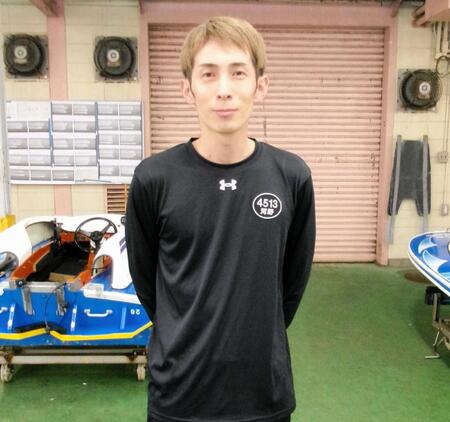 　出足を武器にＶ奪取を狙う河野真也