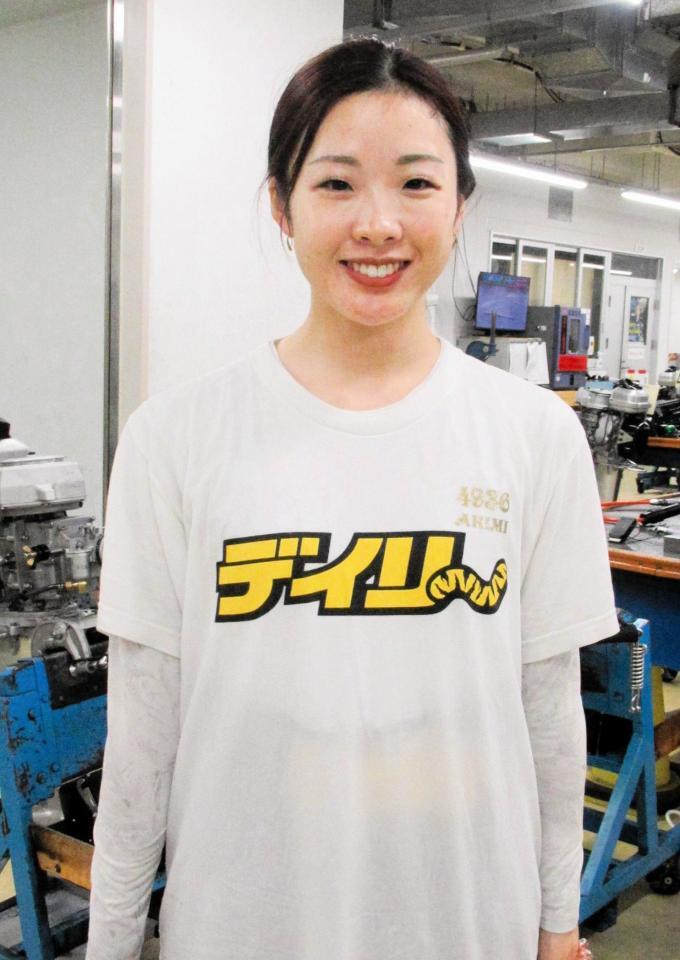 　乗り心地の修正が課題の戸敷晃美