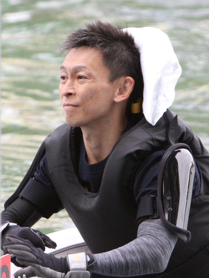 ２節連続でＶ機を手にした益田啓司