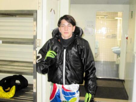 　Ｇ２初勝利を挙げた上原崚