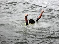 　水神祭を行った上原崚