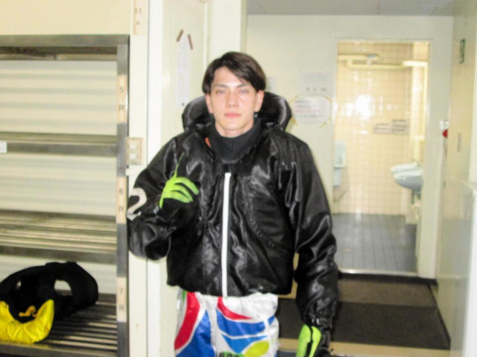 　Ｇ２初勝利を挙げた上原崚