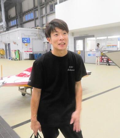 　出足の良さに満足顔の三苫晃幸