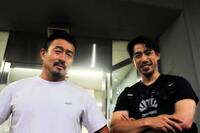 　準決勝で再度連係する佐藤慎太郎（左）と新山響平