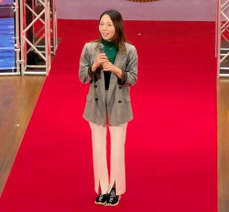 　復帰後初のトークショーに登場した大山千広