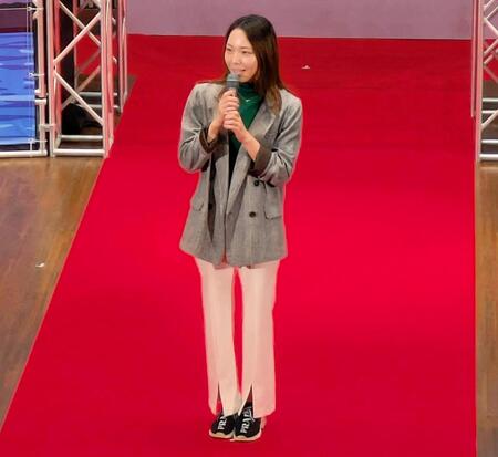 　復帰後初のトークショーに登場した大山千広