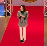 　復帰後初のトークショーに登場した大山千広