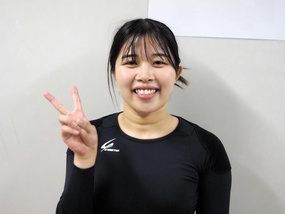 　福岡移籍後初の決勝進出を目指す梶原百香