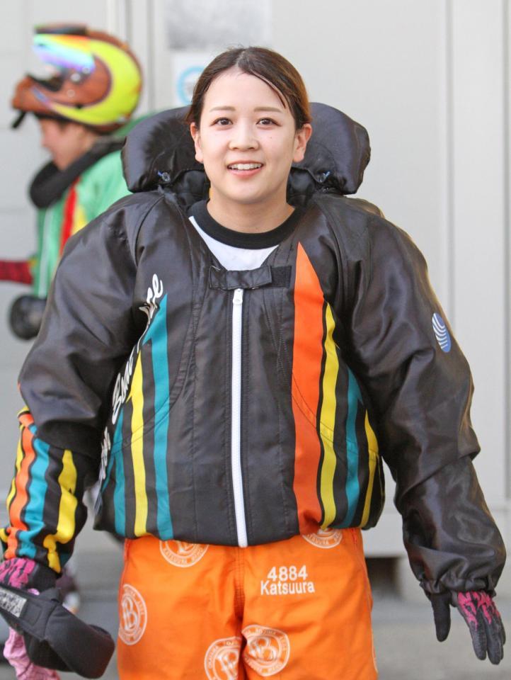 　７３号機と再び優勝を狙う勝浦真帆