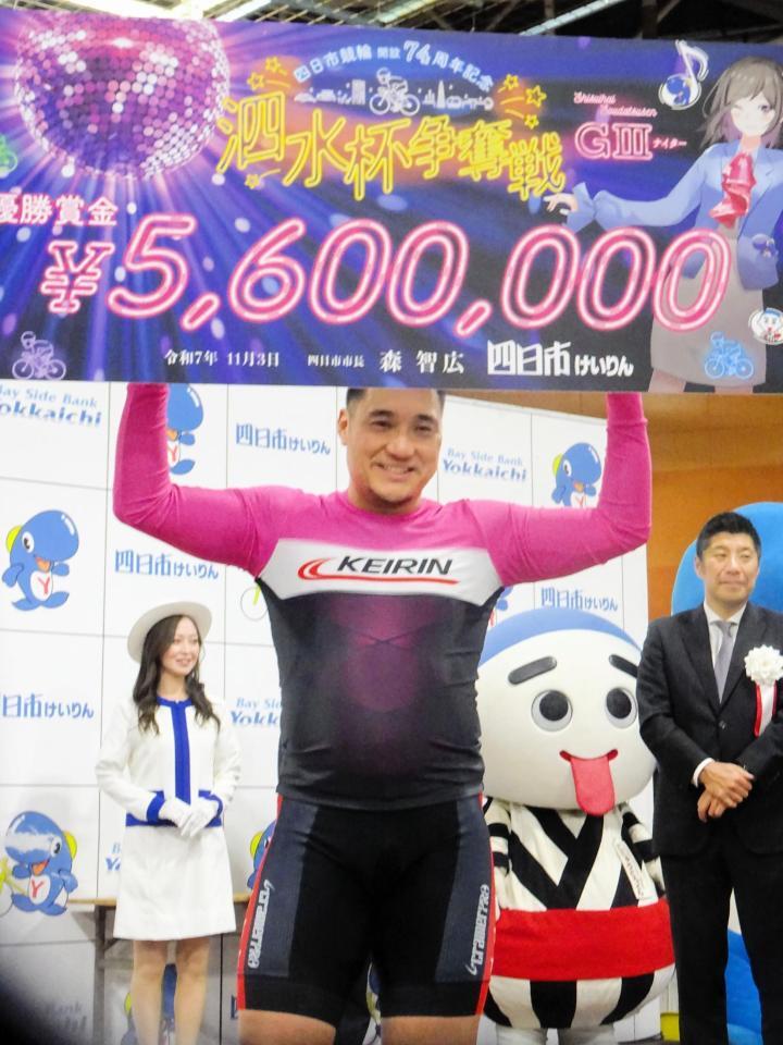 　５回目のＧ３制覇を完全Ｖで決めた神山拓弥