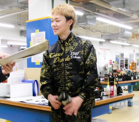 　仕上がりには納得の出畑孝成