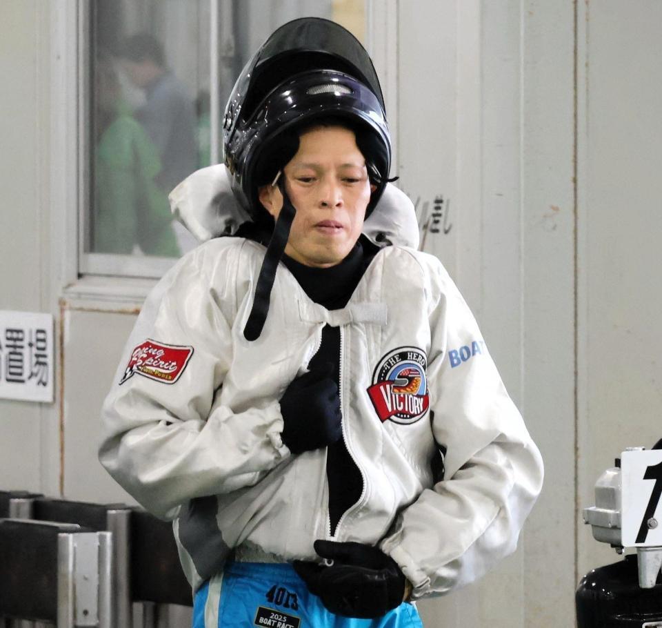 　４日目８Ｒをイン速攻で制した中島孝平