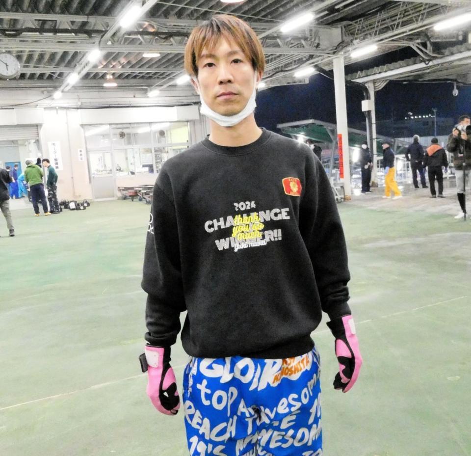 　好素性機の感触は上々の木下翔太