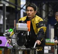 　馬場貴也（撮影・西田忠信）