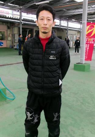 　地元で気合十分の長畑友輔