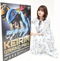 　ＫＥＩＲＩＮグランプリをＰＲする篠崎愛