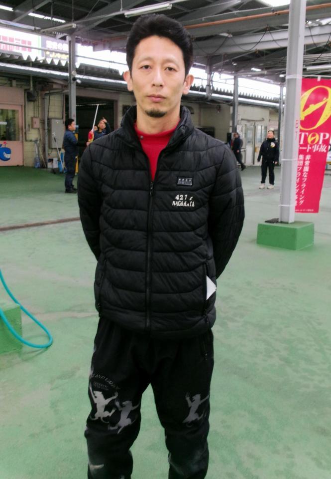 　地元で気合十分の長畑友輔