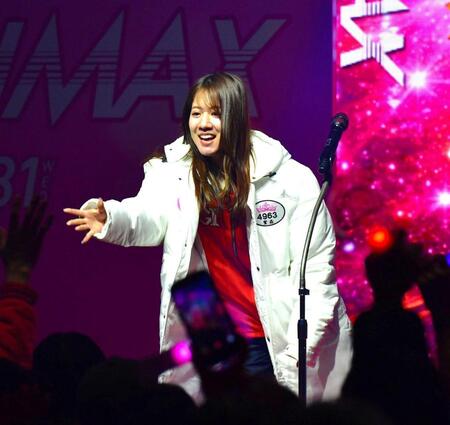 　ギリギリの12位で滑り込んだ実森美祐