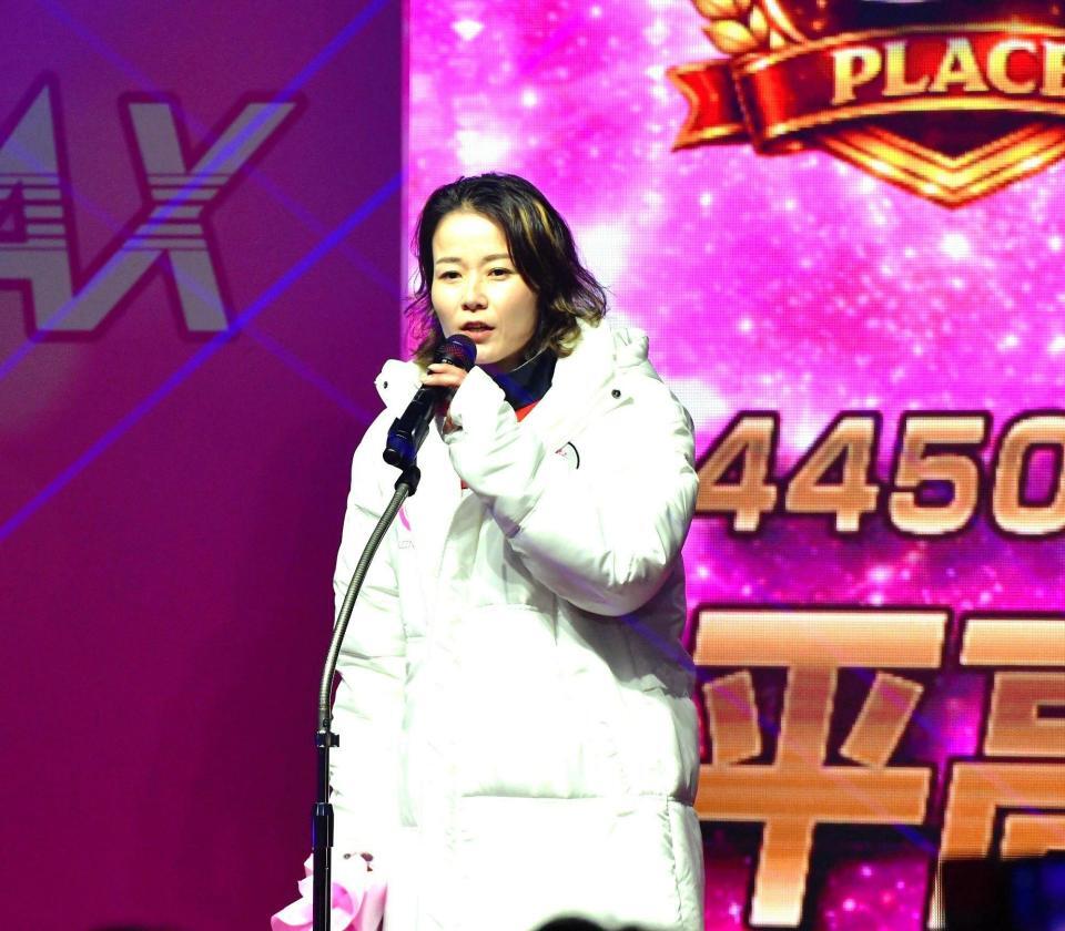 　「気合を入れて走る」と意欲満々だった平高奈菜