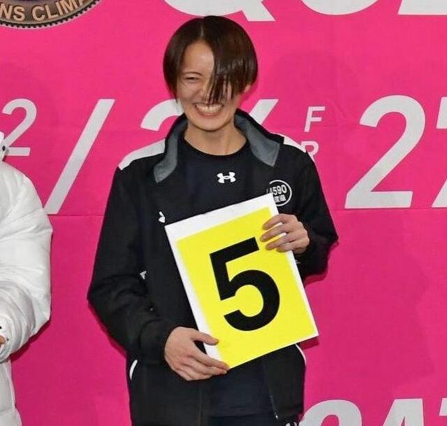 　力強い走りでファイナル進出を目指す渡辺優美