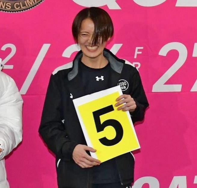 　力強い走りでファイナル進出を目指す渡辺優美