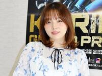 　平塚競輪アンバサダーの篠崎愛