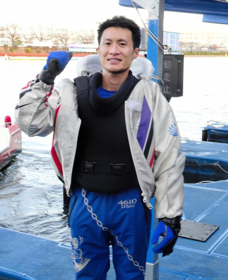 　イン速攻で今年５回目のＶを決めた佐藤大佑