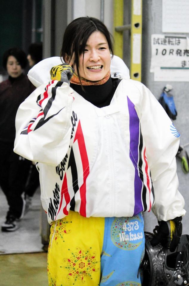 　Ｇ３・クイーンズクライマックスシリーズ戦を優勝した若狭奈美子
